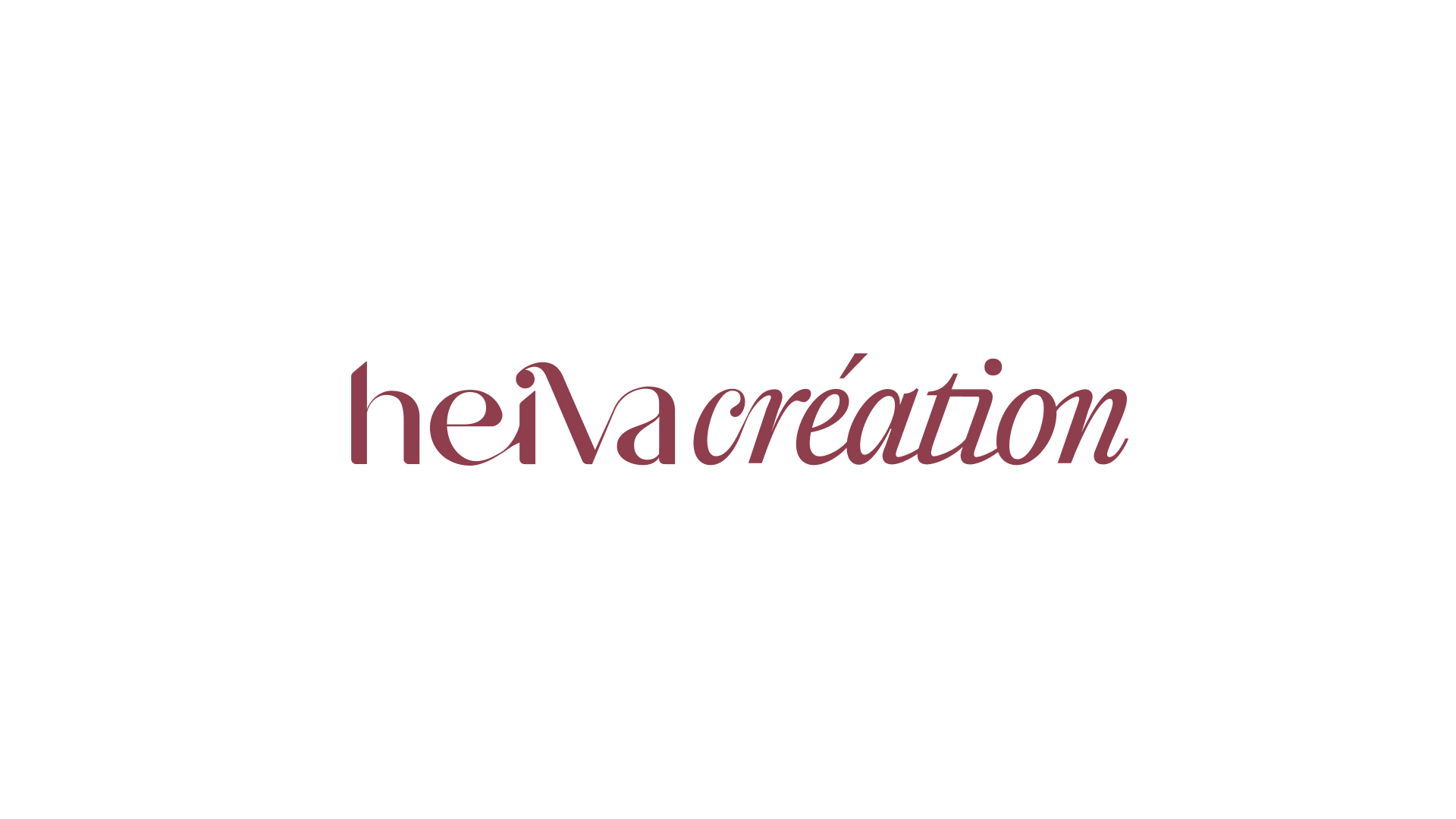 Logo Heiva Création sur fond blanc