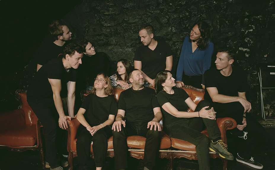 La troupe du Radis qui pose