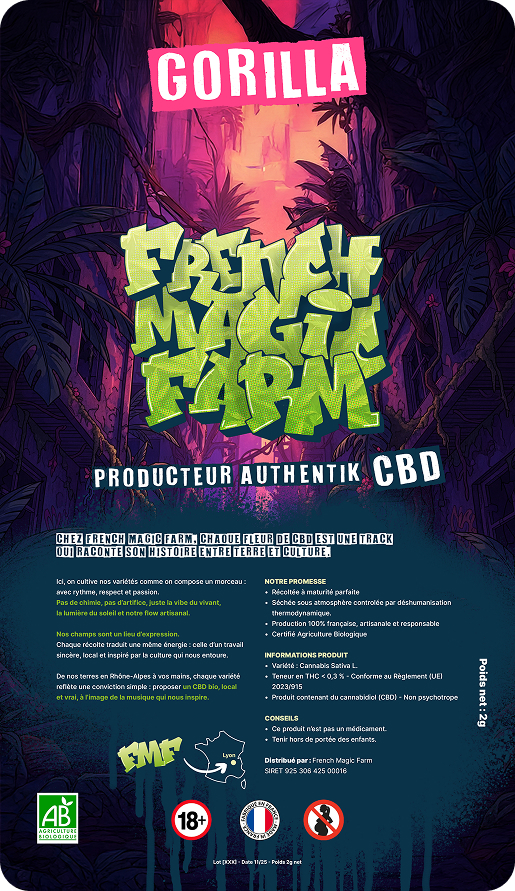 Design Packaging Gorilla FMF arrière