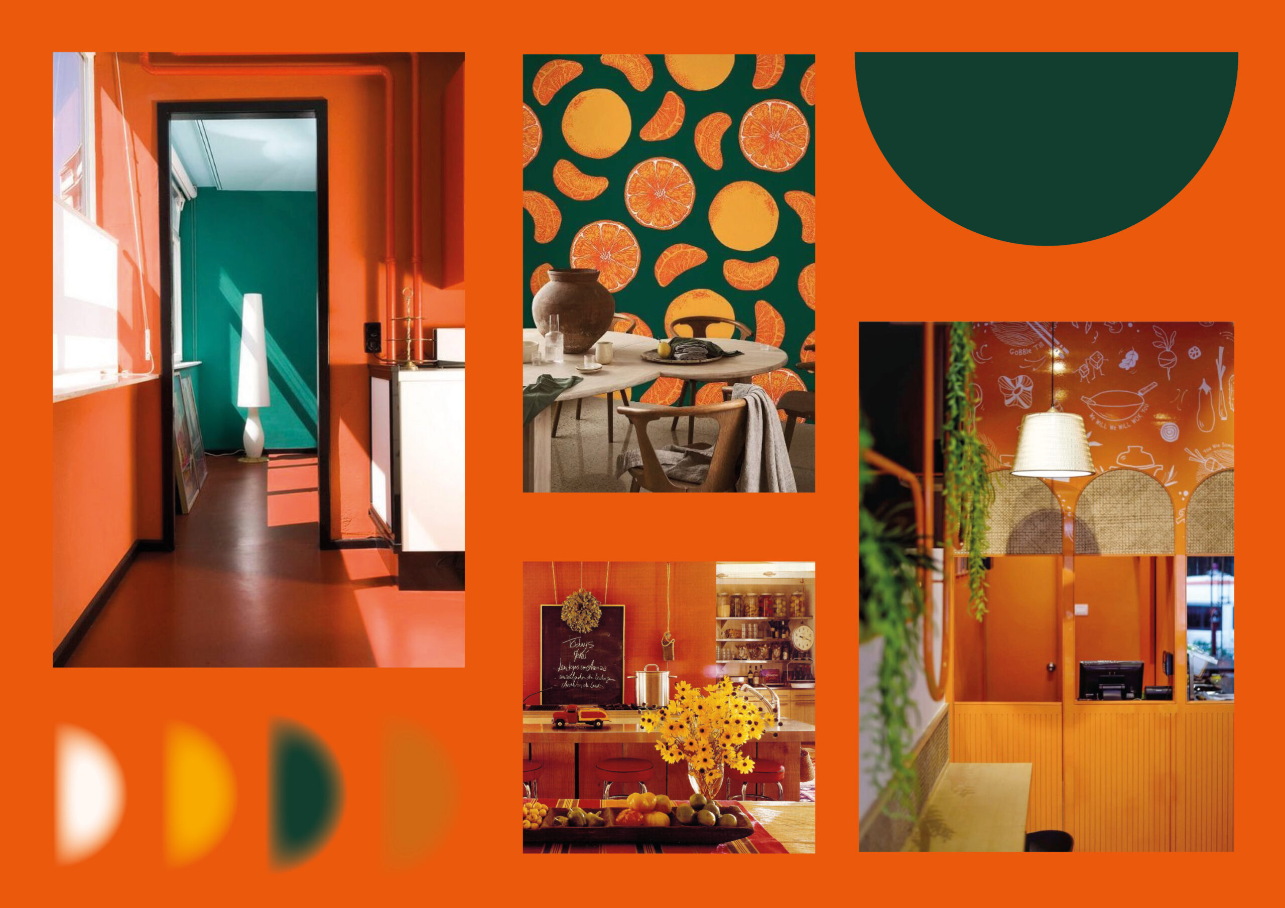 Idée 2 la maman villeurbannaise, proposition d'identité visuelle pour le saint romain Restaurant